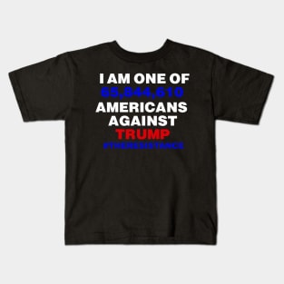 I am One of 65844954 Americans against Trump Kids T-Shirt